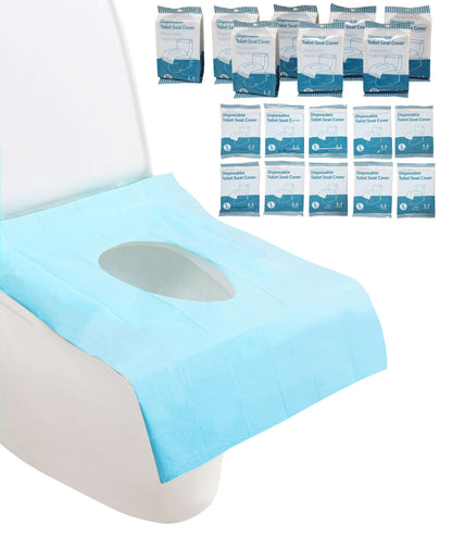 Free Shipping JITTY Disposable Toilet Seat Covers(80 pack) XL Thick Waterproof for Office Hotel Travel Public Restroom Camping - JITTY SHOP