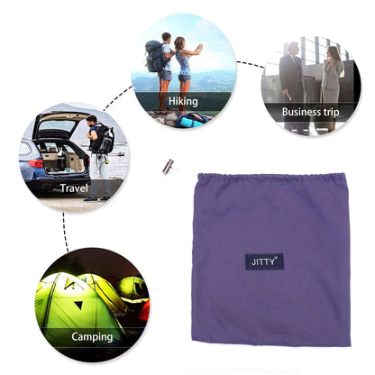 Free Shipping JITTY Sleeping Bag Liner Travel Sheet for Business Camping Home Hostels 210x115cm(Purple) - JITTY SHOP