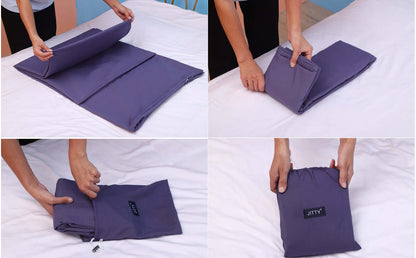 Free Shipping JITTY Sleeping Bag Liner Travel Sheet for Business Camping Home Hostels 210x115cm(Purple) - JITTY SHOP